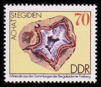 Agate Geode - East Germany - 1974 -- 24/02/09