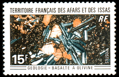 Basalt and Olivine - Afars and Issas - 1971 -- 30/04/09