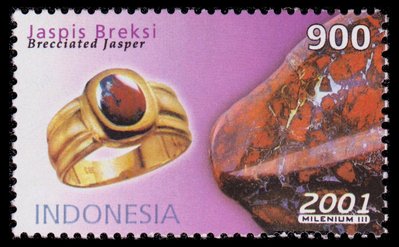 Brecciated Jasper - Indonesia - 2001 -- 08/02/09