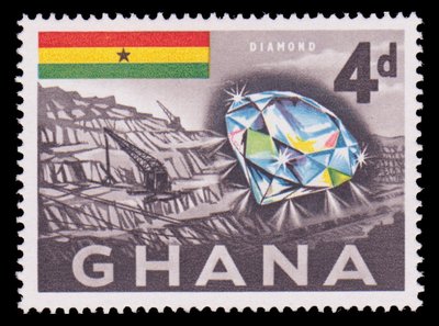 Diamond - Ghana - 1959 -- 25/10/08