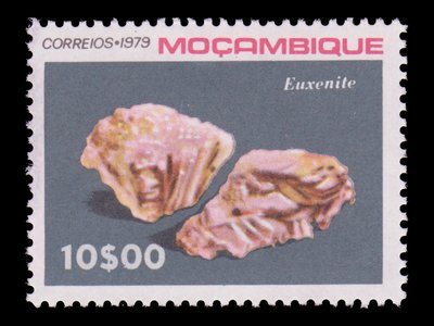 Euxenite - Mozambique - 1979 -- 24/10/08
