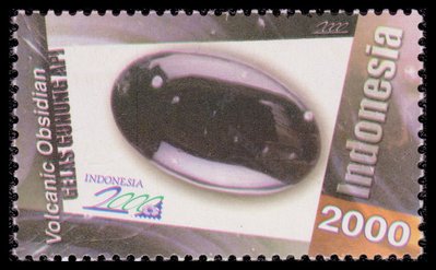 Volcanic Obsidian - Indonesia - 2000 -- 02/02/09