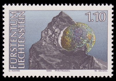 Pyrite Globe - Liechtenstein - 1989 -- 15/10/08