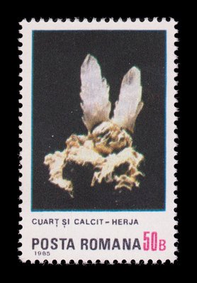 Quartz and Calcite - Romania - 1985 -- 07/02/09