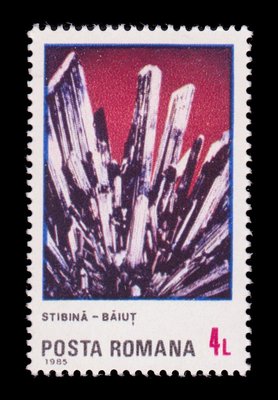 Stibnite - Romania - 1985 -- 07/02/09